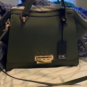 ZACPOSEN Eartha Iconic Jumbo Double Handle Moss